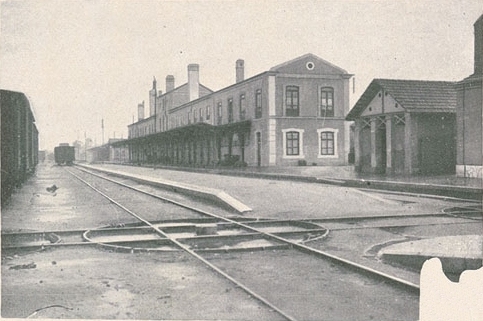 Deserted station during the strike