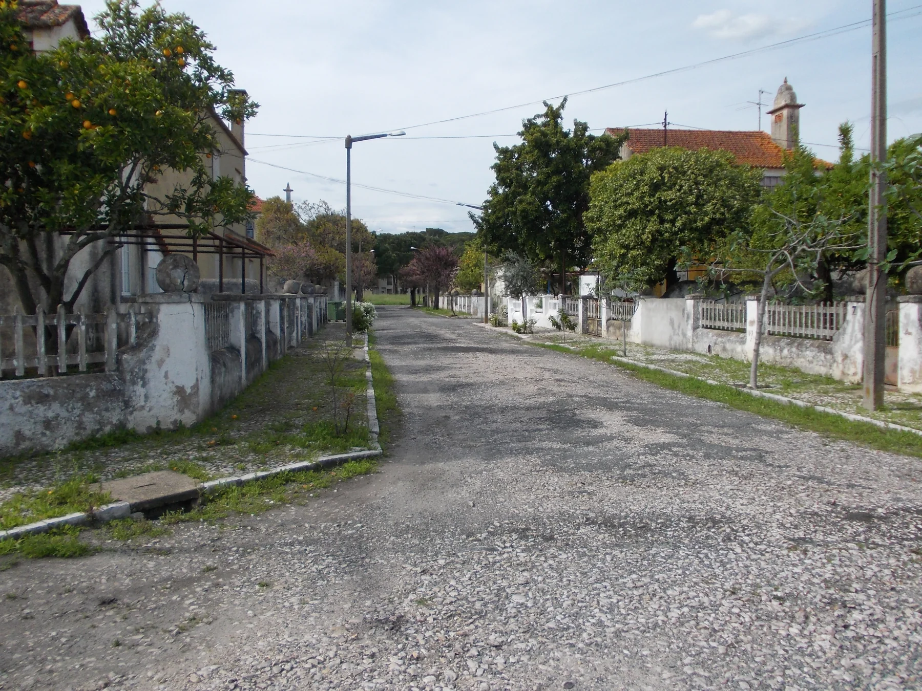 A view of Bairro Camões, one of Entroncamento's railway neighbourhoods.